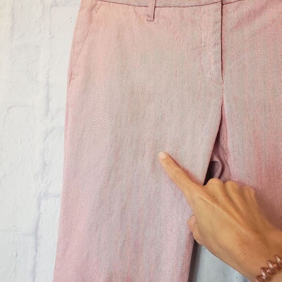 GANT Pinstripe Classic Straight Leg Chinos - Picture 4 of 9